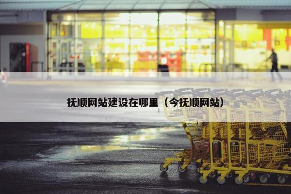 抚顺网站建设在哪里（今抚顺网站）