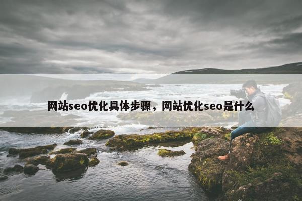 网站seo优化具体步骤，网站优化seo是什么