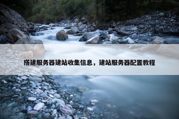 搭建服务器建站收集信息，建站服务器配置教程