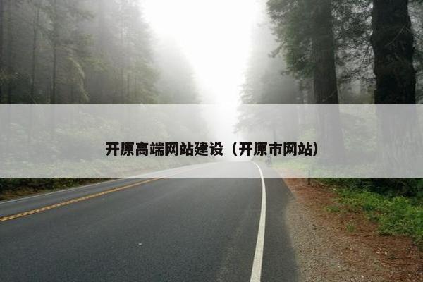 开原高端网站建设（开原市网站）
