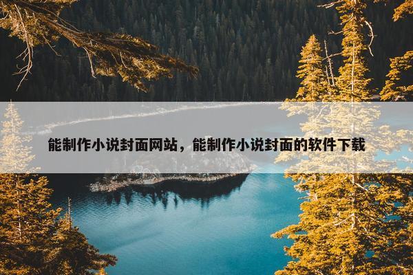 能制作小说封面网站，能制作小说封面的软件下载