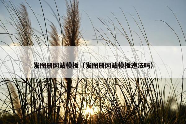 发图册网站模板（发图册网站模板违法吗）