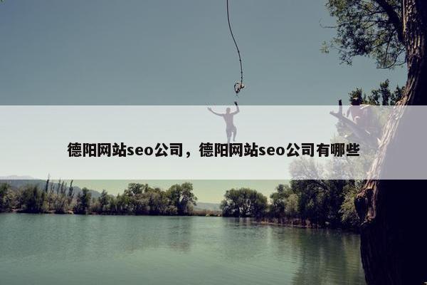 德阳网站seo公司，德阳网站seo公司有哪些