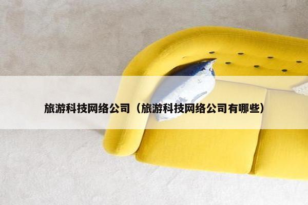 旅游科技网络公司（旅游科技网络公司有哪些）