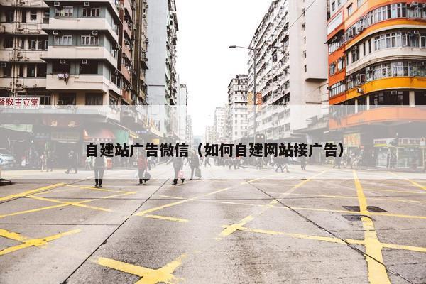 自建站广告微信（如何自建网站接广告）