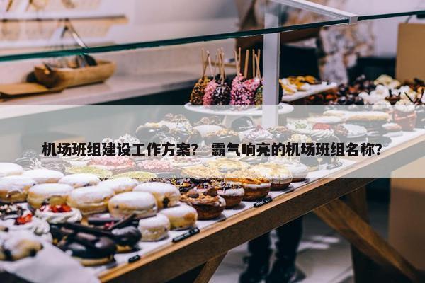 机场班组建设工作方案？ 霸气响亮的机场班组名称？