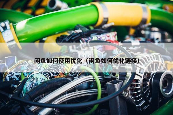 闲鱼如何使用优化（闲鱼如何优化链接）