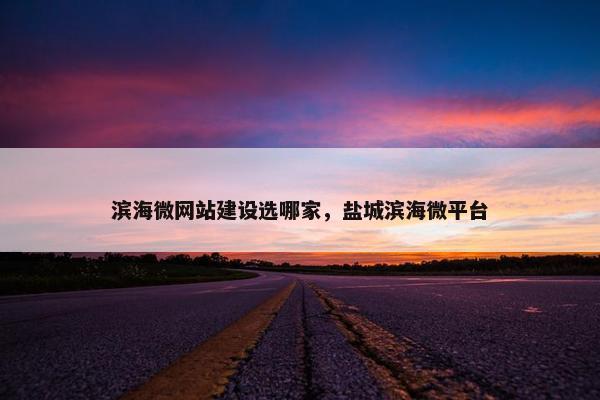 滨海微网站建设选哪家，盐城滨海微平台