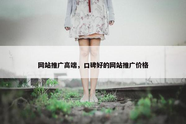 网站推广高端，口碑好的网站推广价格