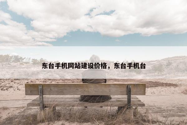 东台手机网站建设价格，东台手机台