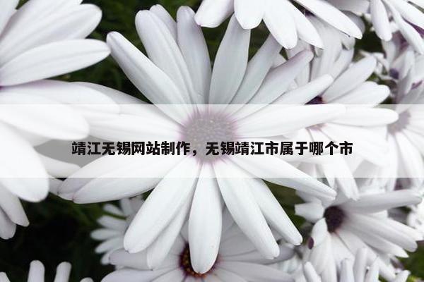 靖江无锡网站制作，无锡靖江市属于哪个市