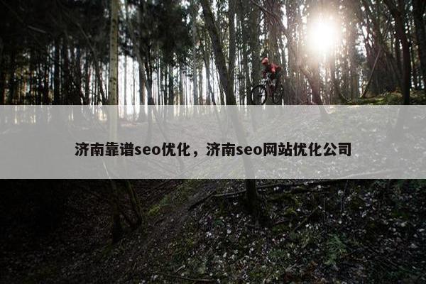 济南靠谱seo优化，济南seo网站优化公司