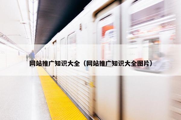 网站推广知识大全（网站推广知识大全图片）