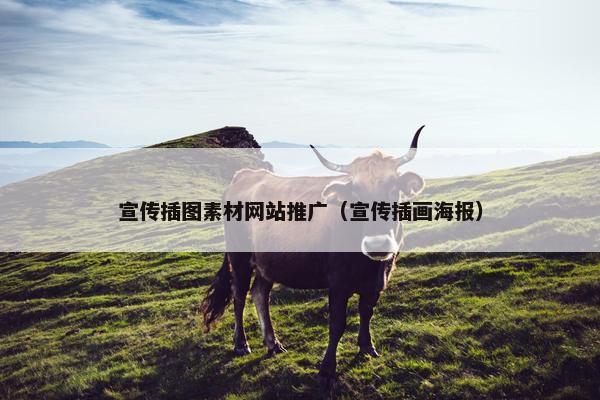 宣传插图素材网站推广（宣传插画海报）