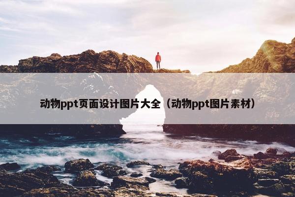 动物ppt页面设计图片大全（动物ppt图片素材）