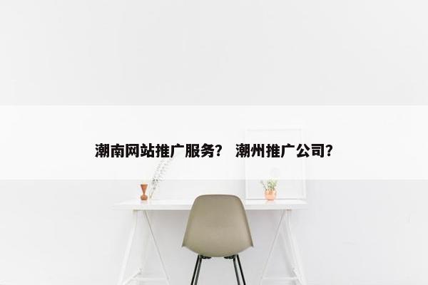 潮南网站推广服务？ 潮州推广公司？