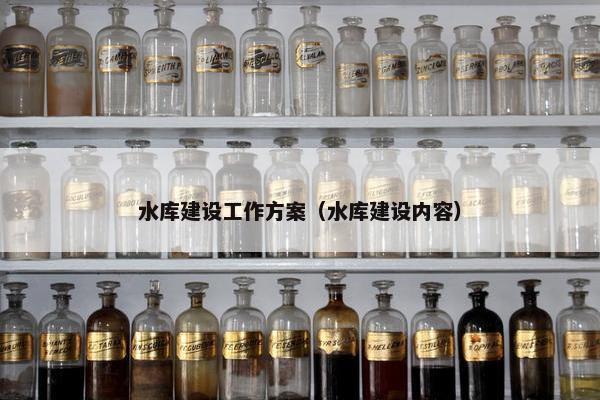 水库建设工作方案（水库建设内容）