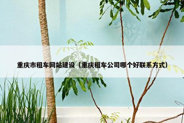 重庆市租车网站建设（重庆租车公司哪个好联系方式）