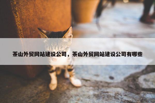 茶山外贸网站建设公司，茶山外贸网站建设公司有哪些