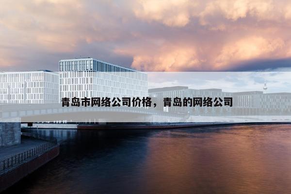青岛市网络公司价格，青岛的网络公司