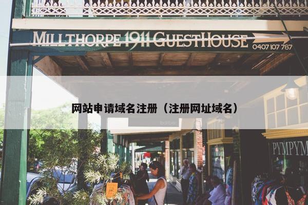网站申请域名注册（注册网址域名）