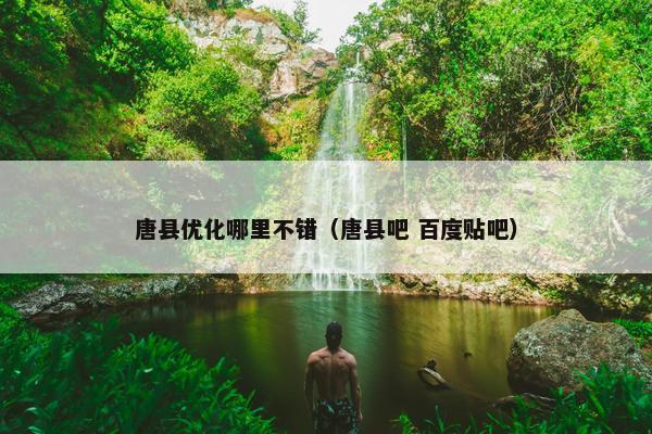 唐县优化哪里不错（唐县吧 百度贴吧）