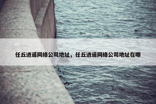 任丘逍遥网络公司地址，任丘逍遥网络公司地址在哪