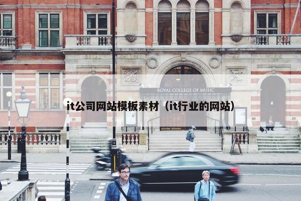 it公司网站模板素材（it行业的网站）