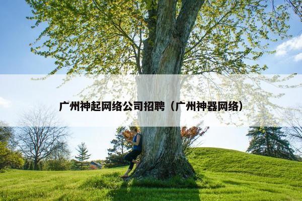 广州神起网络公司招聘（广州神器网络）