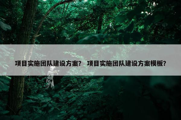 项目实施团队建设方案？ 项目实施团队建设方案模板？