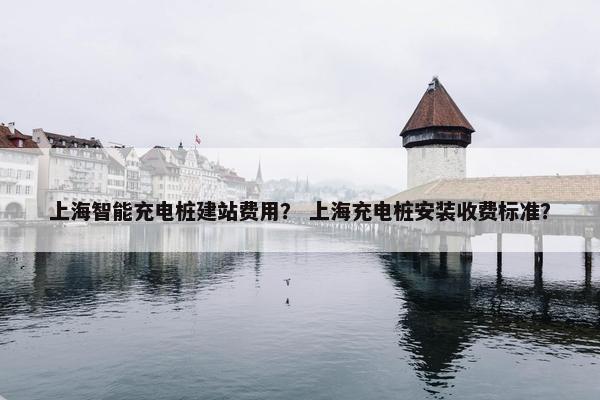 上海智能充电桩建站费用？ 上海充电桩安装收费标准？