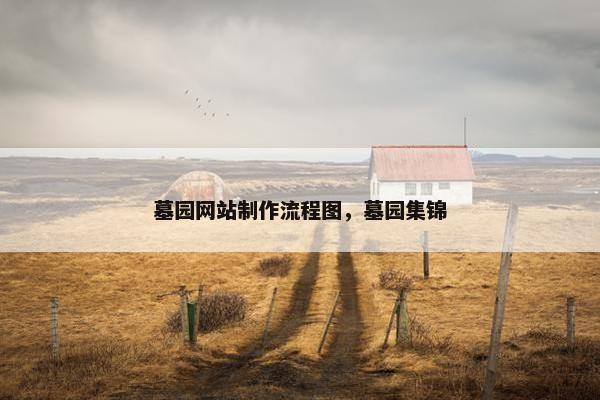 墓园网站制作流程图，墓园集锦