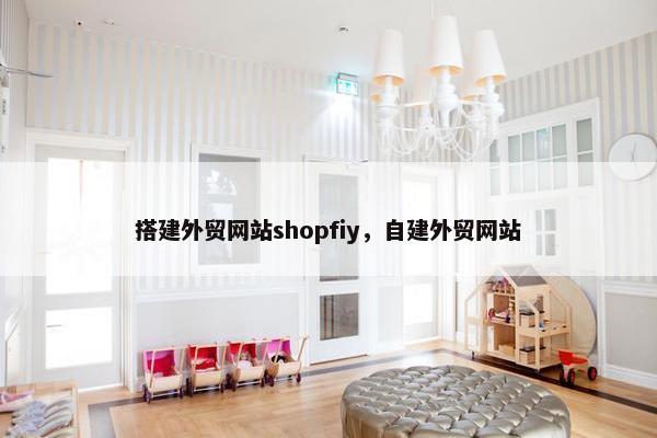 搭建外贸网站shopfiy，自建外贸网站