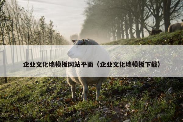 企业文化墙模板网站平面（企业文化墙模板下载）