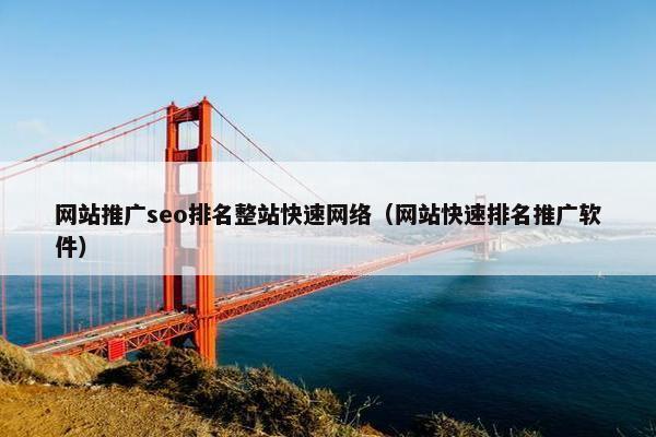 网站推广seo排名整站快速网络（网站快速排名推广软件）