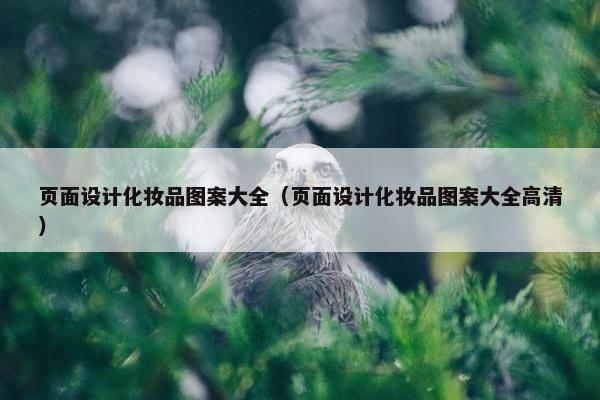 页面设计化妆品图案大全（页面设计化妆品图案大全高清）