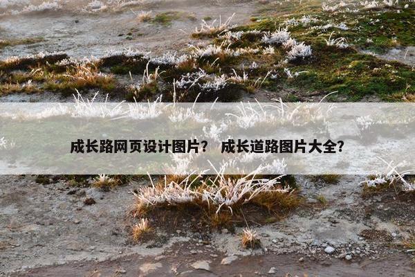 成长路网页设计图片？ 成长道路图片大全？