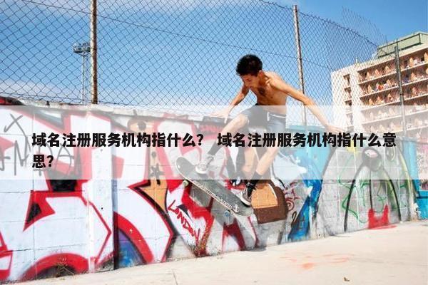 域名注册服务机构指什么？ 域名注册服务机构指什么意思？