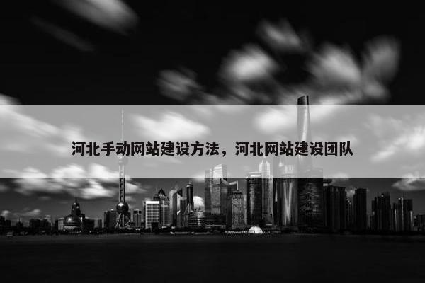 河北手动网站建设方法，河北网站建设团队