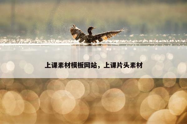 上课素材模板网站，上课片头素材