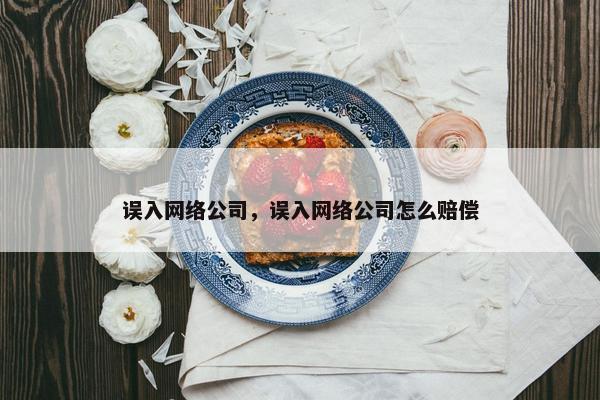 误入网络公司，误入网络公司怎么赔偿