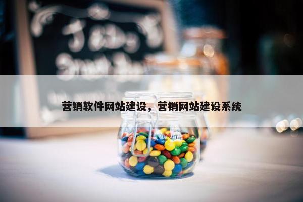 营销软件网站建设，营销网站建设系统