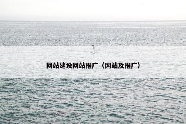 网站建设网站推广（网站及推广）