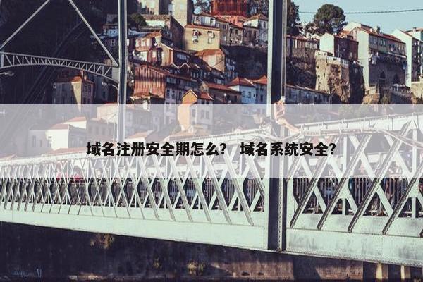 域名注册安全期怎么？ 域名系统安全？