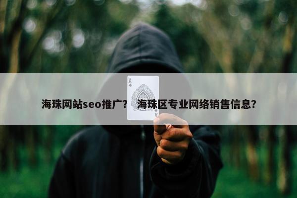 海珠网站seo推广？ 海珠区专业网络销售信息？