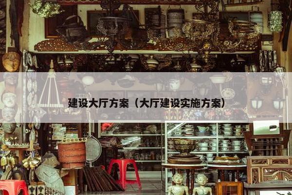 建设大厅方案（大厅建设实施方案）