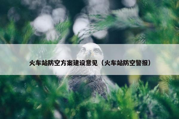 火车站防空方案建设意见（火车站防空警报）