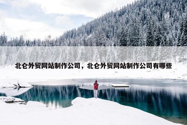 北仑外贸网站制作公司，北仑外贸网站制作公司有哪些