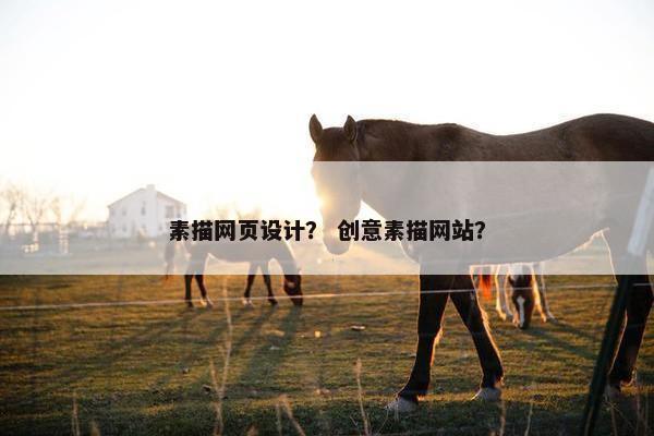 素描网页设计? 创意素描网站? 素描网页设计? 创意素描网站?