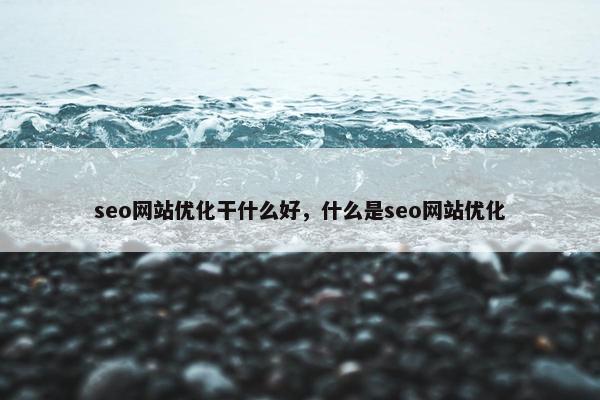 seo网站优化干什么好,什么是seo网站优化 seo网站优化干什么好,什么是seo网站优化
